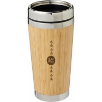 Bambus 450 ml tumbler with bamboo outer