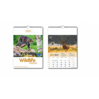 Wildlife memo calendar