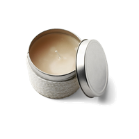 Fragranced candle in a tin