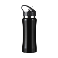 Steel drinking bottle (600ml) Single walled