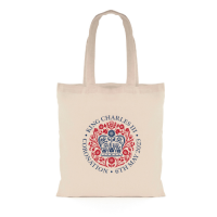 Kings Coronation Promotional Natural Cotton 5oz Shopper Bag