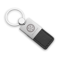 COLUMBUS - PU and metal key ring