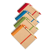 SONORA - A6 recycled notepad with pen