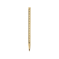 Wooden ruler pen