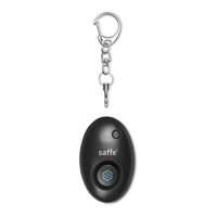 Personal alarm with key ring