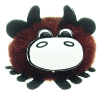 Branded Logo Brown Cow Bug