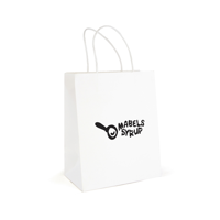 Brunswick Medium White Paper Bag