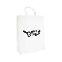 Brunswick Large White Paper Bag