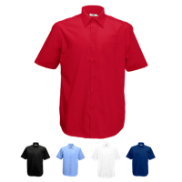 Short Sleeve Poplin Shirt