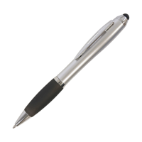 Shanghai Soft Stylus Ball Pen (silver barrel)