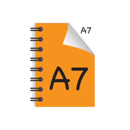 A7 Desk-Mate® with Wire Bound Cover